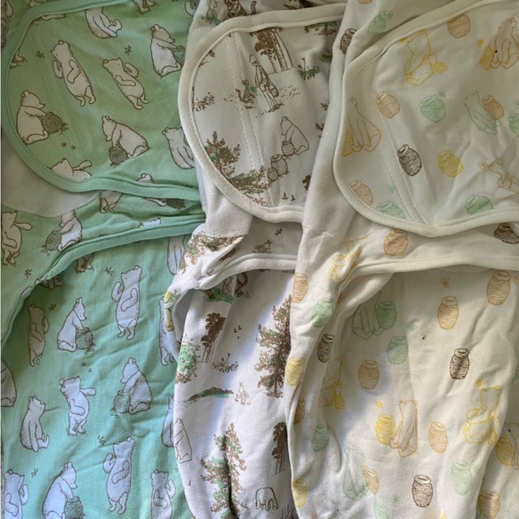 aden + anais Essentials Easy Wrap Swaddle, Winnie the Pooh - Picture 6 of 8